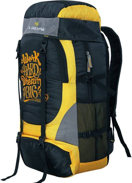 S DESIRE UNISEX Water Proof Rucksack/Hiking/Trekking/Camping Bag/Backpack for Camping Rucksack  - 70 L