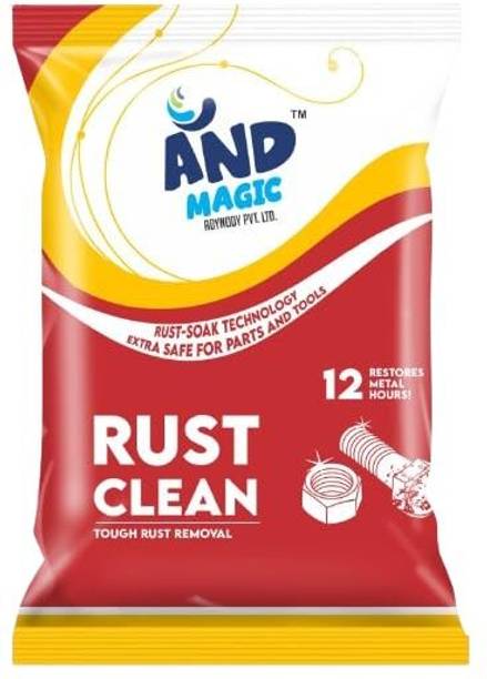 AND MAGIC Rust Clean | Tough Rust Removal for Metal Parts and Tools Rust Removal Gel