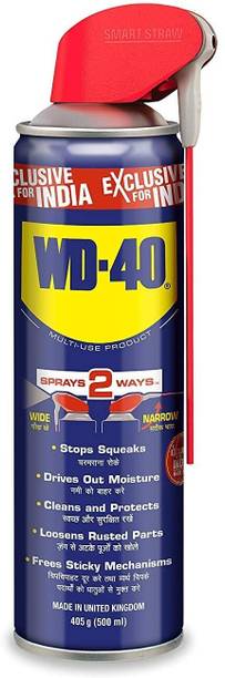 WD40 Protectant & Cleaning Agent,, Loosens Stuck & Rust Parts, Rust Remover Rust Removal Aerosol Spray 0.5 L