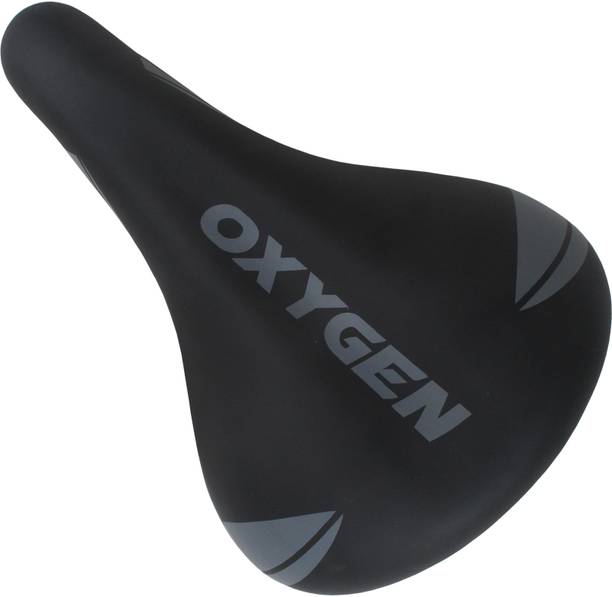 OXYGEN Bicycle Seat 260×180mm | Stainless Steel Frame Comfortable MTB Bike Saddle