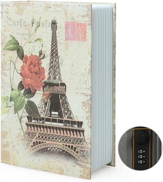 kidgenix Stainless Steel Dictionary Book Hidden Safe Jewelry/Cash Locker for Home Safe Locker