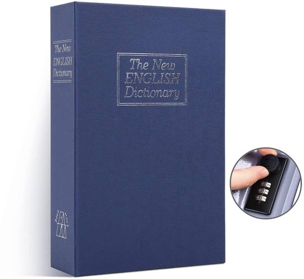 Betlex Book Safe with Combination Lock, Dictionary Diversion Book Saf Safe Locker