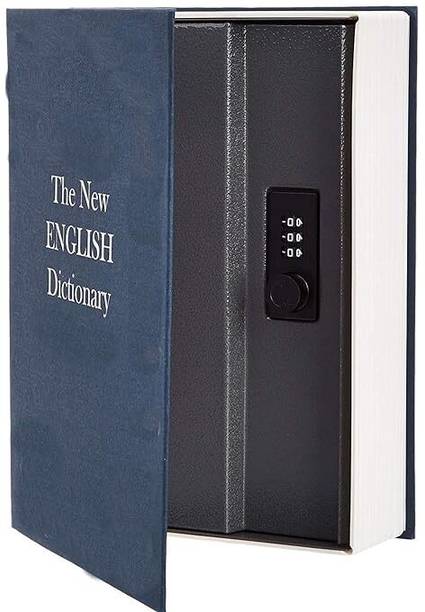 PAVITYAKSH BOOK SAFE NUMBER LOCK Dictionary Book Style Metal Hidden Secret Book Locker Safe Locker