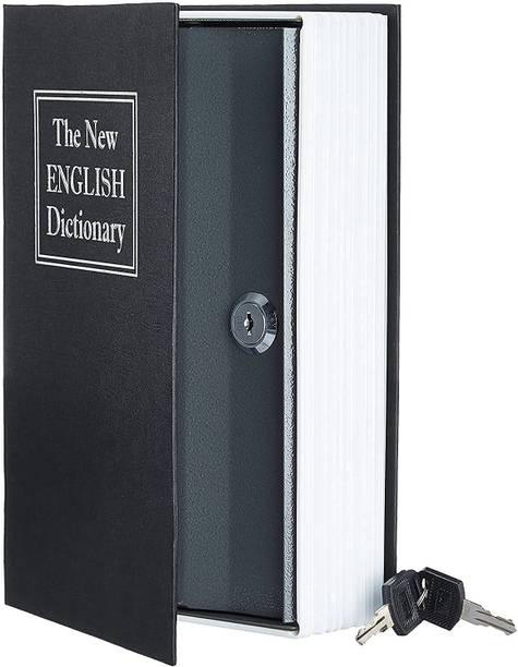 CARTSPACE Dictionary Book Secret Hidden Security Safe Key Lock Safe Locker