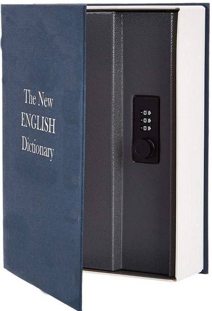 kidgenix Stainless Steel Dictionary Book Hidden Safe Jewelry/Cash Locker for Home Safe Locker