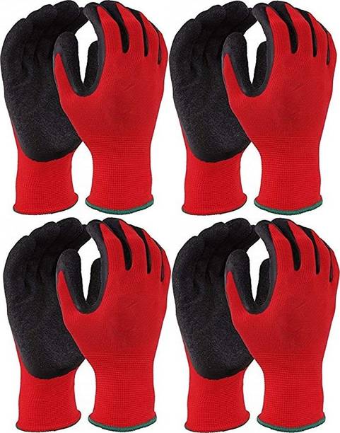 RBGIIT Kitchen Cut Resistant Hand Protective Bike Car Wash Glove R-4 Wet and Dry Disposable Glove Set