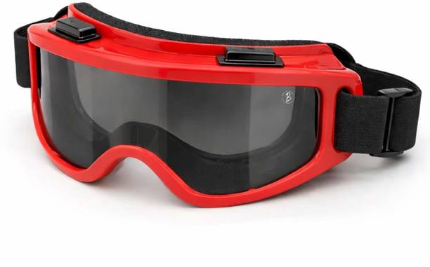 Btag Premium Adult Motocross Dirt Bike Racing, Cycling Goggles Sports Goggles