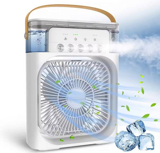 PROLESYS -Mini-Cooler-Fan-for-Room-Cooling-Fan-Portable-Ac-for-Home-Portable-Usb- Water-Cooler-Room-Cooling-Mini-Air-Cooler-Small-Cooler-Small-Ac-for-Shop-Office USB Fan