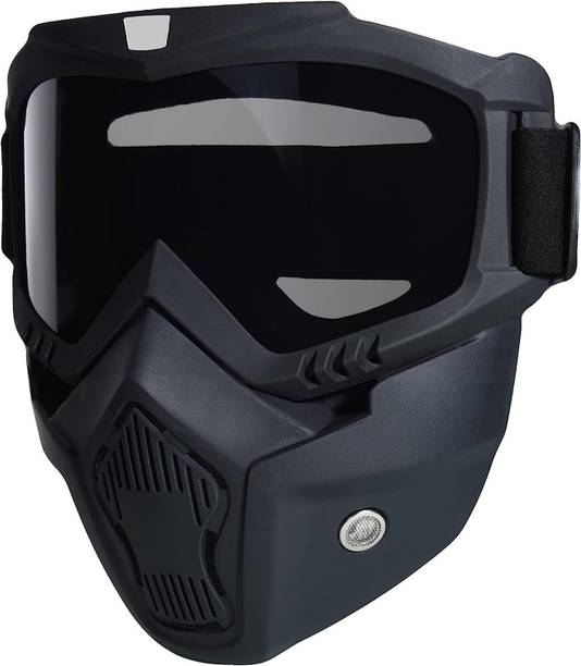 SRPHERE Mask, Airsoft Mask Full Face and Detachable Airsoft Goggles Blowtorch  Safety Goggle