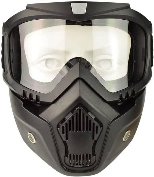 ShopiMoz Adjustable Elastic Strap Motorcycle Goggle Mas...