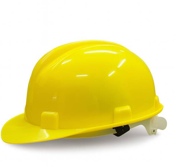 SAFEDOT Industrial Safety Helmet with Adjustable Safety Hard Hat for Factory, Site & Construction Helmet
