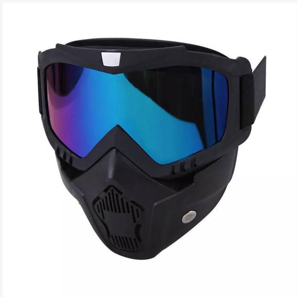 Olsic Mask, Airsoft Mask Full Face and Detachable Airsoft Goggles Blowtorch Windproof Dirt Shield With Soft Foam Padded Detachable Safety Goggle@1 Safety Visor