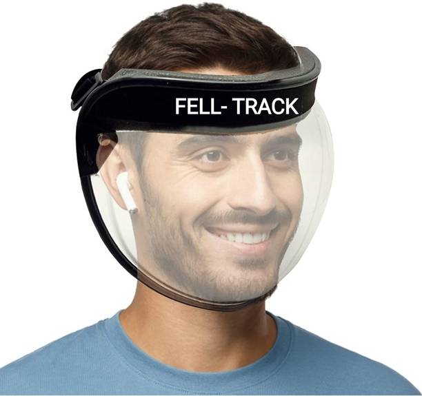 FELL-TRACK Bubble Face Shield Full Face Protector Safety Visibility for men women Safety Visor