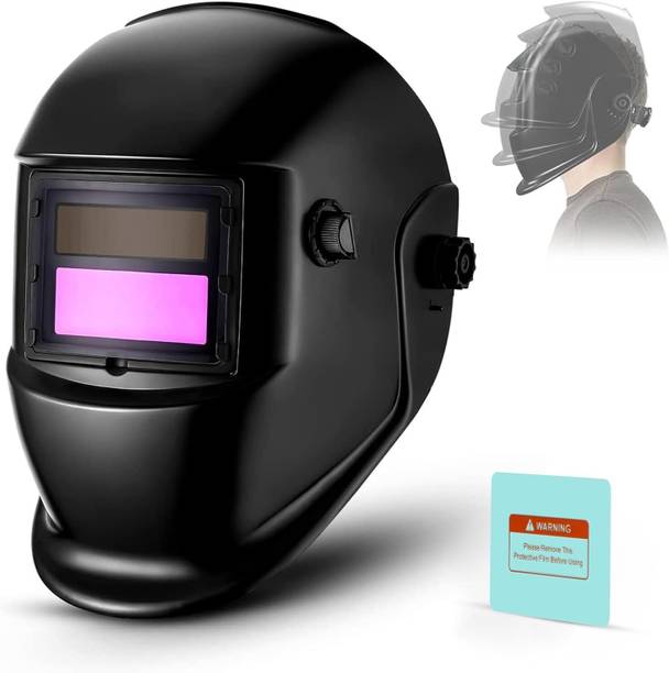 Spotview Auto Darkening Adjustable Welding Helmet | True Color Solar Powered Welding Hood Wide Shade Range 19-24CM Welding Mask for TIG MIG ARC Weld Plasma Cut Grinding Welding Helmet