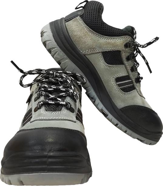safensure Fiber Toe Suede Safety Shoe
