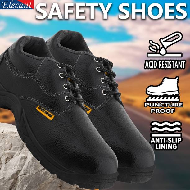 Elecant Steel Toe Synthetic Leather Safety Shoe