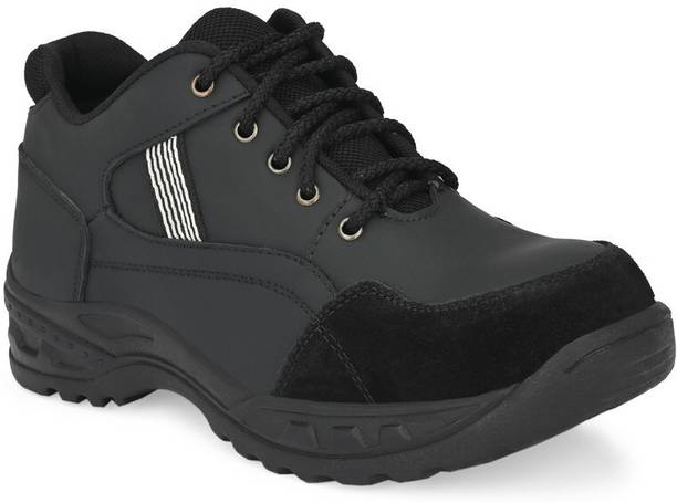Ozarro Steel Toe Genuine Leather Safety Shoe