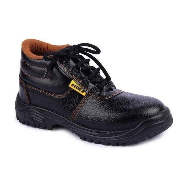 Ayoka Steel Toe Synthetic Leather Safety Shoe