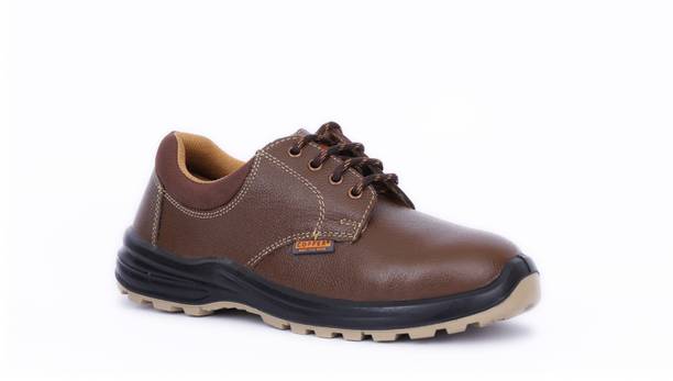 Coffer Safety Steel Toe Genuine Leather Safety Shoe