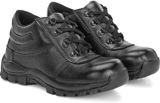 B-Fox Steel Toe Genuine Leather Safety Shoe