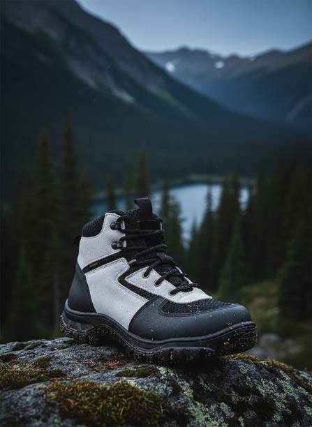 Ozaroo Steel Toe Genuine Leather Safety Shoe