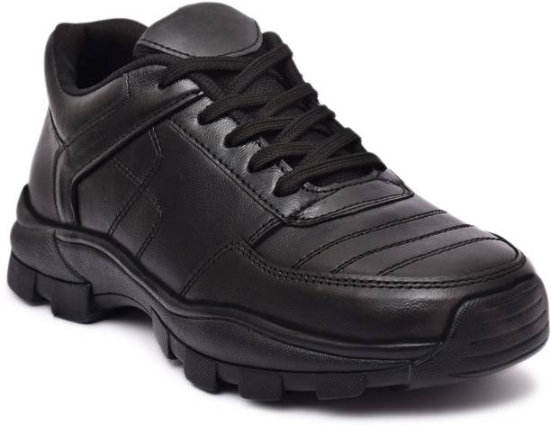 TOR Shoes Steel Toe Genuine Leather Safety Shoe