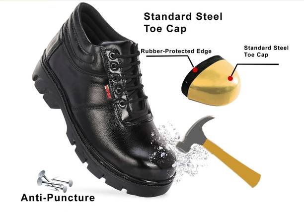 Joker Steel Toe Leather Safety Shoe