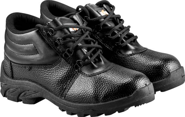 Shree Arc Steel Toe Synthetic Leather Safety Shoe Price in India