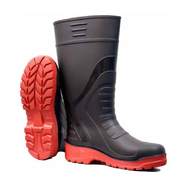 PUNJAB BOOT HOUSE Composite Toe PVC, Rubber Safety Shoe