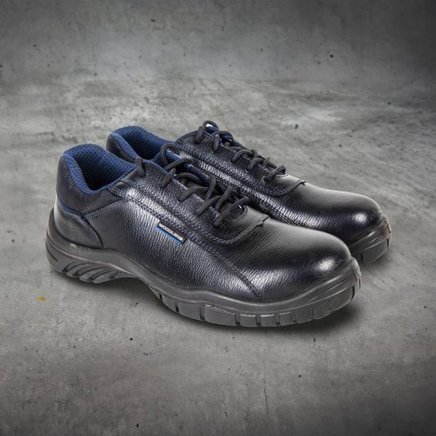 WOODLAND Steel Toe Leather Safety Shoe