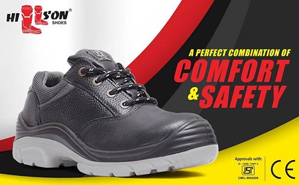 Hillson Steel Toe PVC Safety Shoe
