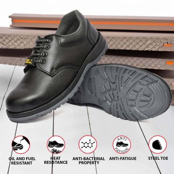 kay1steel Steel Toe Genuine Leather Safety Shoe