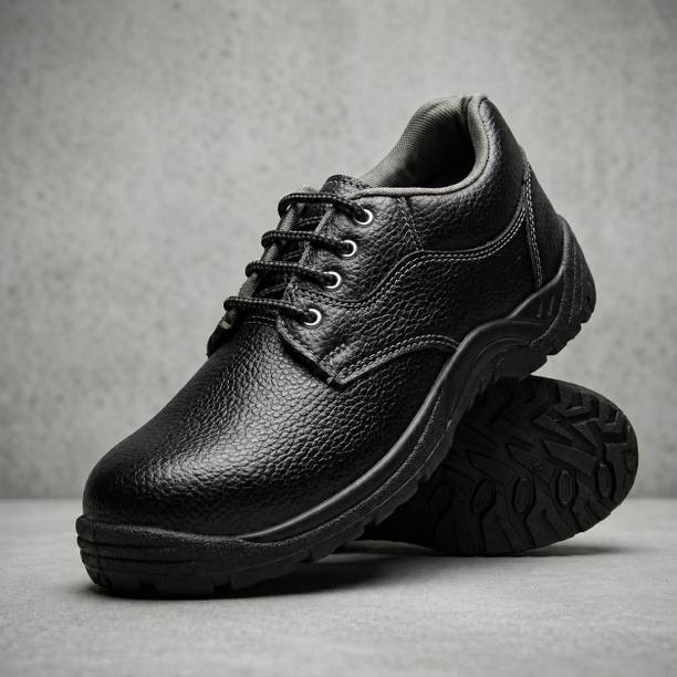zingler Steel Toe Genuine Leather, Resin, EVA Safety Shoe