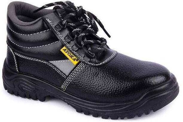 Ayoka Steel Toe Synthetic Leather Safety Shoe