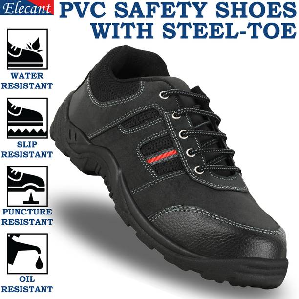 Elecant Steel Toe Synthetic Leather Safety Shoe