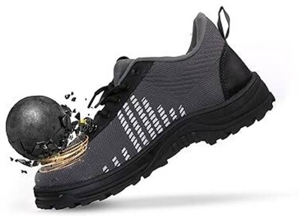 HEALTH SAFE Steel Toe Mesh Safety Shoe