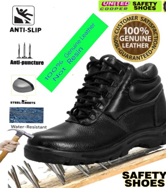 UNITED COOPER Steel Toe Leather Safety Shoe