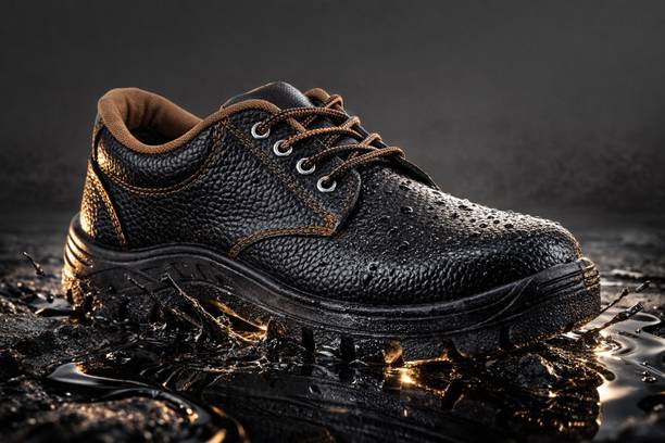 RDM Steel Toe Synthetic Leather Safety Shoe