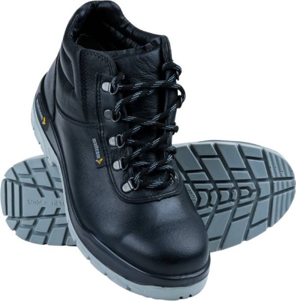 Mallcom Steel Toe Grain Leather Safety Shoe