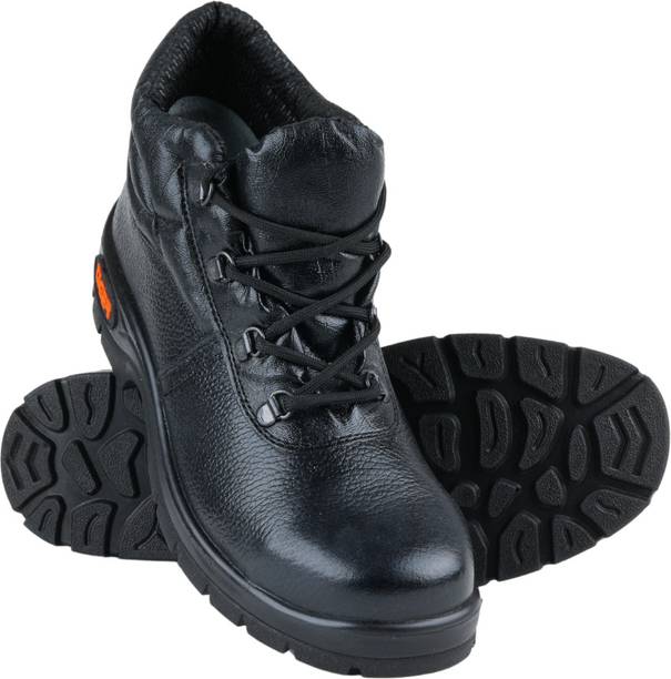 TIGER Steel Toe Genuine Leather Safety Shoe