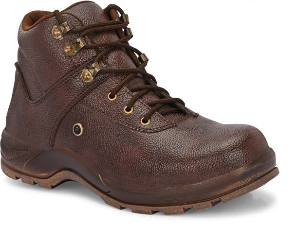 FROSINO Steel Toe Synthetic Leather Safety Shoe