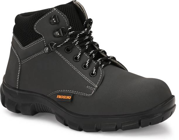 FROSINO Steel Toe Synthetic Leather Safety Shoe