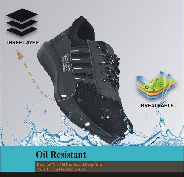 Peclo Steel Toe Mesh Safety Shoe