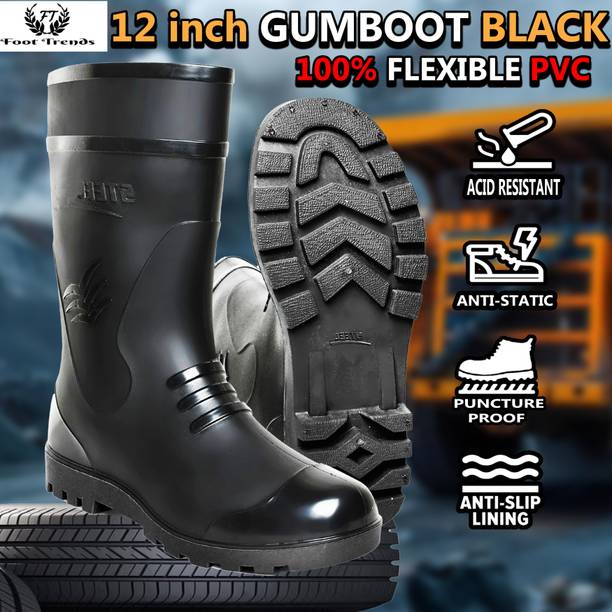 foot trends Soft Toe PVC Safety Shoe