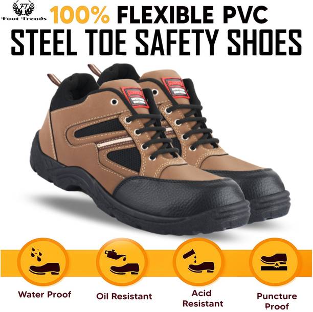 foot trends Steel Toe Synthetic Safety Shoe