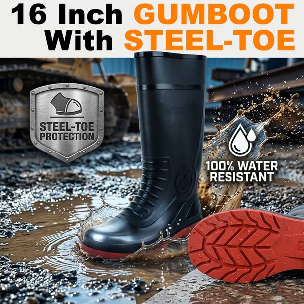 Xellent Steel Toe PVC Safety Shoe