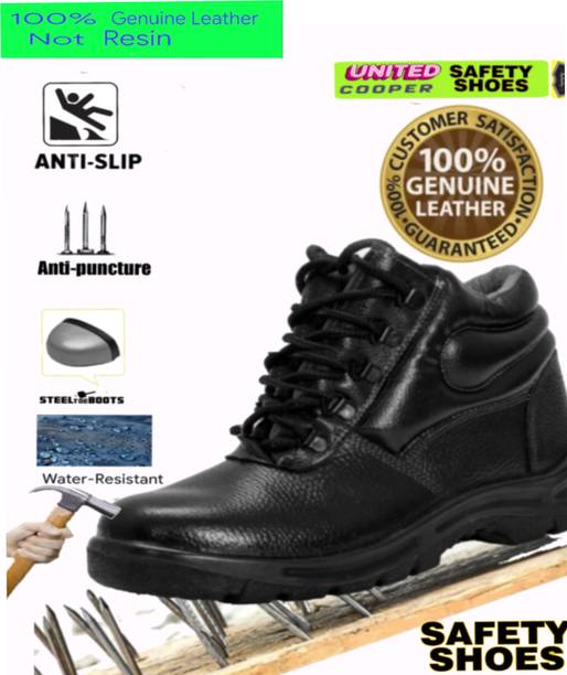 UNITED COOPER Steel Toe Leather Safety Shoe