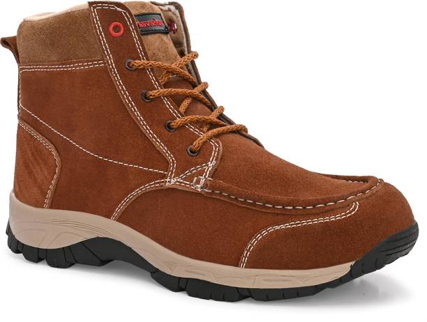 Kavacha Steel Toe Nubuck Leather, Suede Safety Shoe