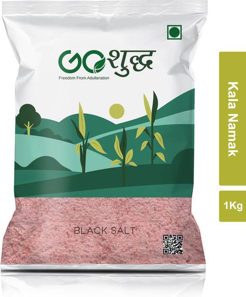 Goshudh Premium Quality Black Salt (1kg) Black Salt