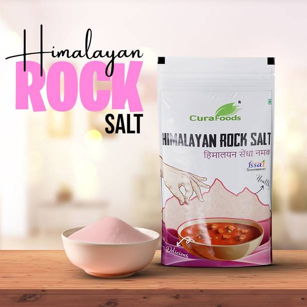 Cura Himalayan Rock Salt | Sendha Namak | 100% Natural & Unrefined Himalayan Rock Salt